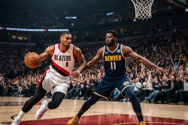 Portland Trail Blazers vs Denver Nuggets Match Player Stats (58 Chars)
